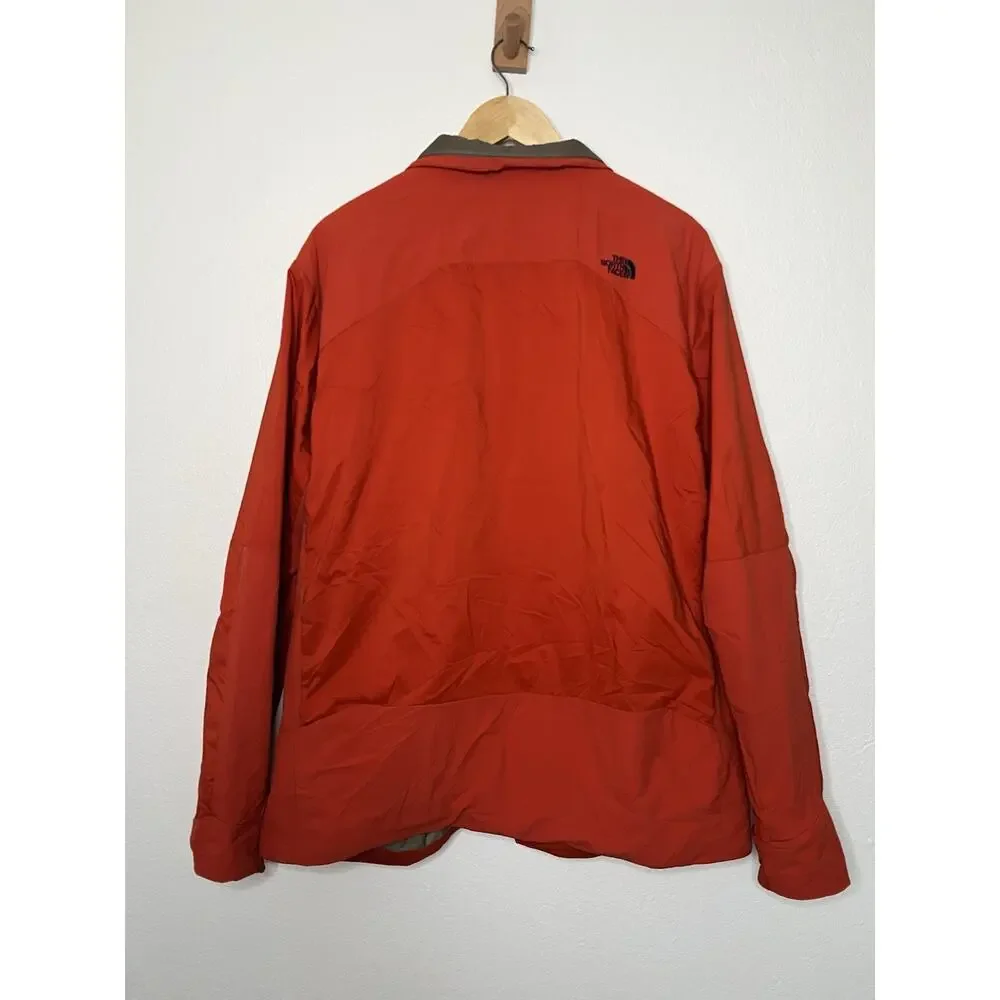 The North Face Softshell Orange Steep Series Jacket Men's Size XL Outdoor